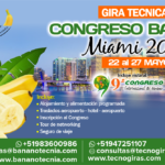 Gira Banano Miami 2023 Congreso banano miami 2023 flyer