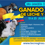 Gira Ganadera Cebú Lech y Carne - Colombia GIRA GANADERA COLOMBIA LLANOS ORIENTAS – AFICHE FINAL